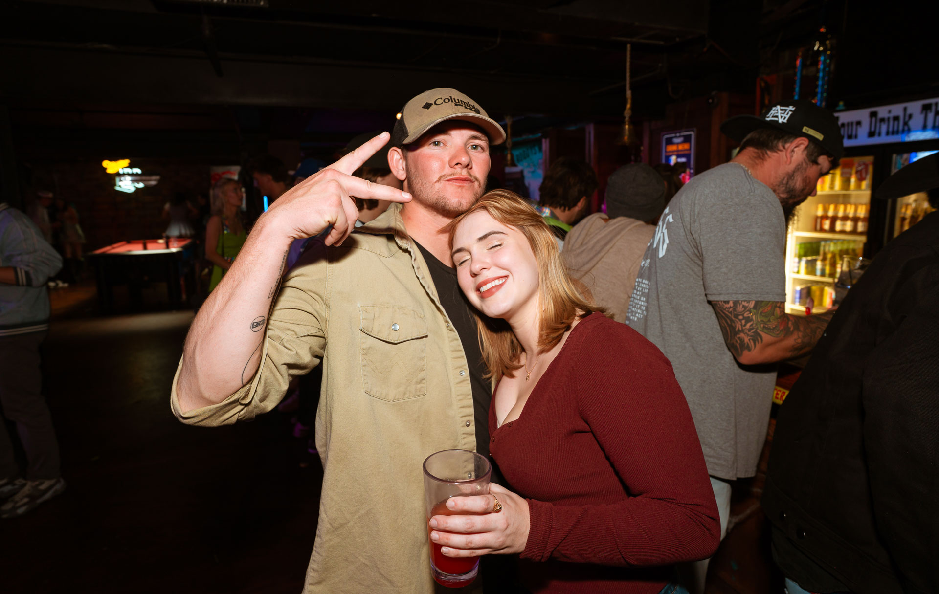 pictures of people at Amsterdam Lounge, Dirty Little Roddy's, StrangeLove, and Karma