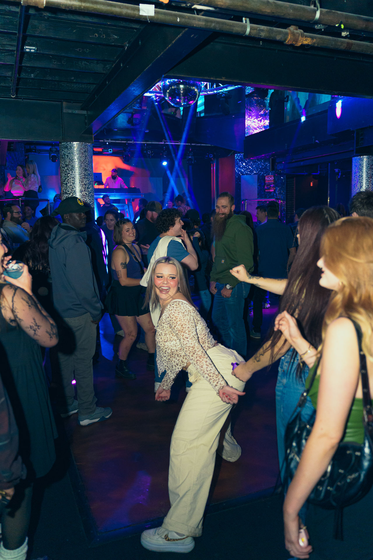 pictures of people at Amsterdam Lounge, Dirty Little Roddy's, StrangeLove, and Karma