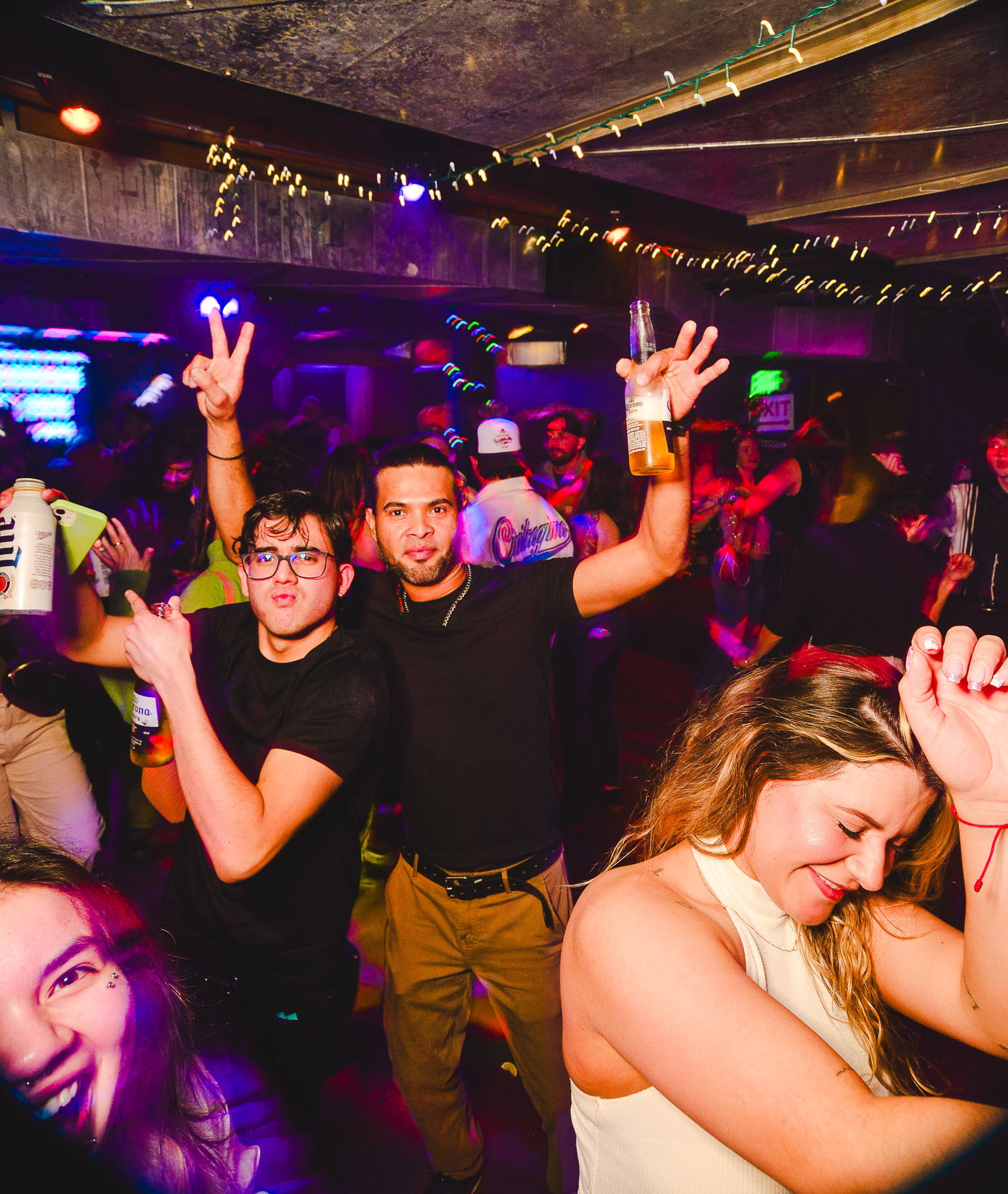 pictures of people at Amsterdam Lounge, Dirty Little Roddy's, StrangeLove, and Karma