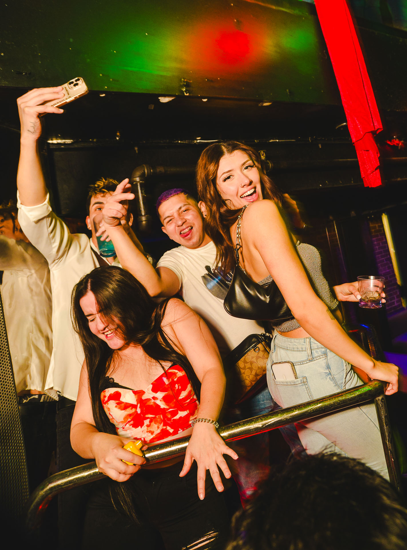 pictures of people at Amsterdam Lounge, Dirty Little Roddy's, StrangeLove, and Karma