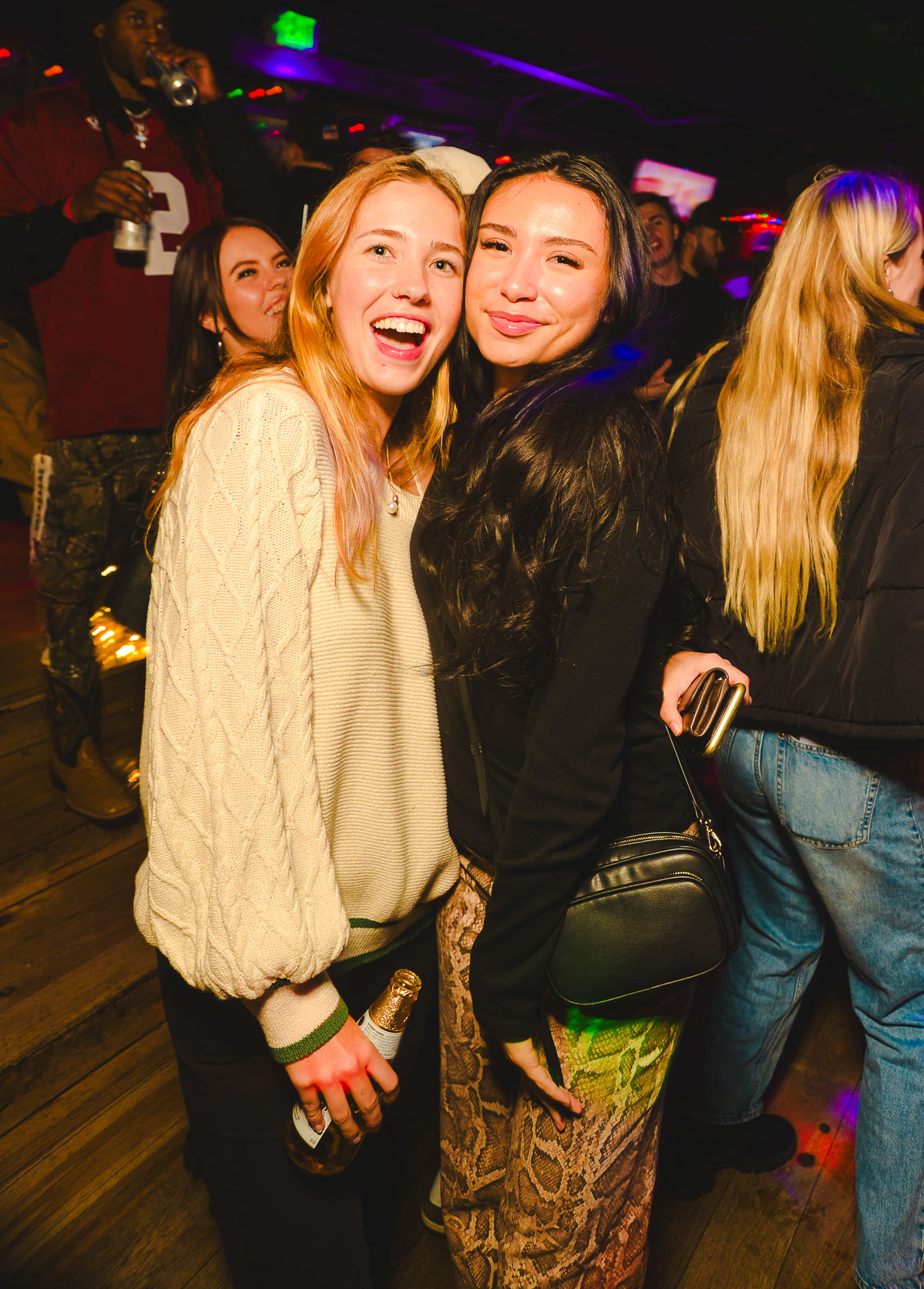 pictures of people at Amsterdam Lounge, Dirty Little Roddy's, StrangeLove, and Karma