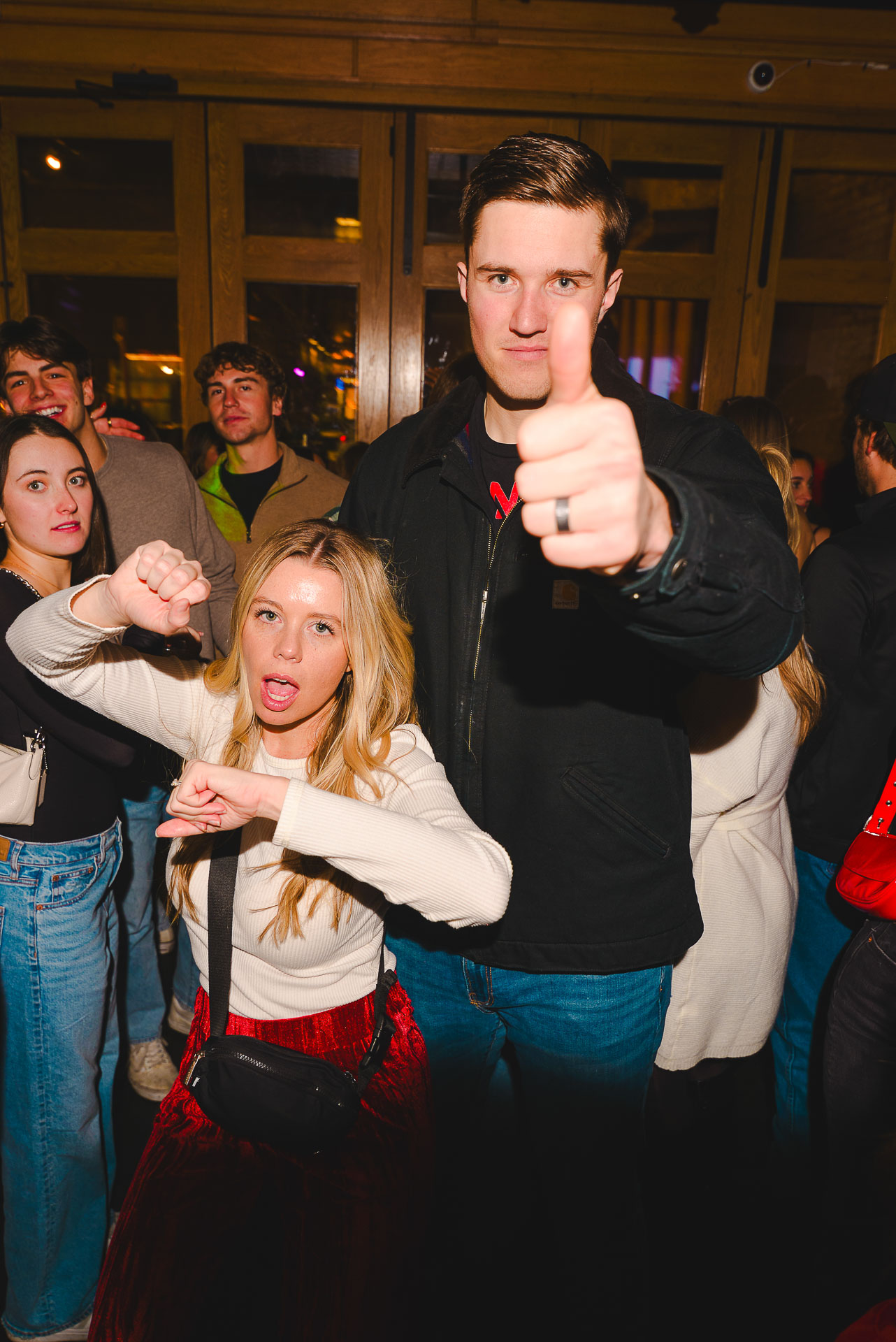 pictures of people at Amsterdam Lounge, Dirty Little Roddy's, StrangeLove, and Karma