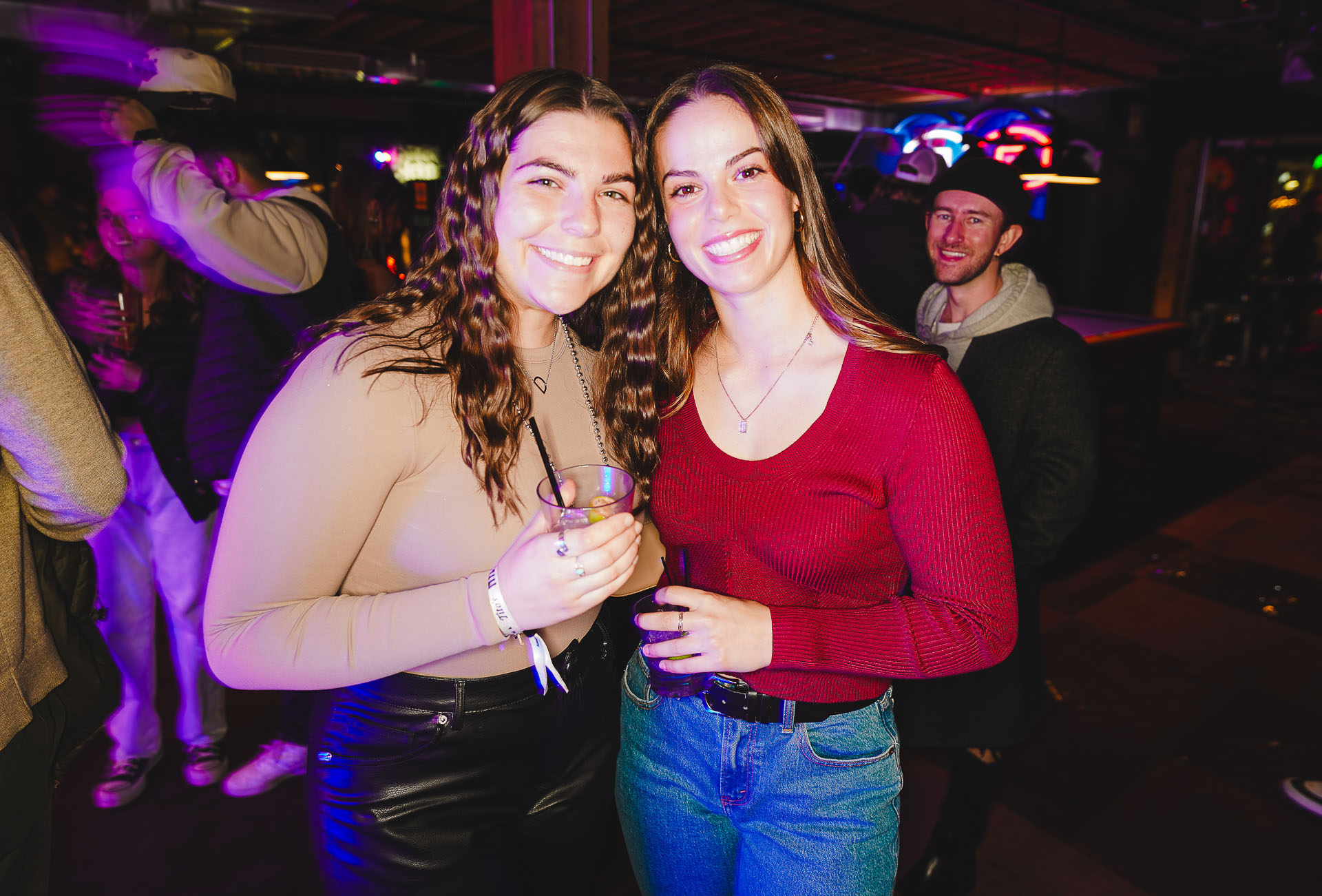 pictures of people at Amsterdam Lounge, Dirty Little Roddy's, StrangeLove, and Karma