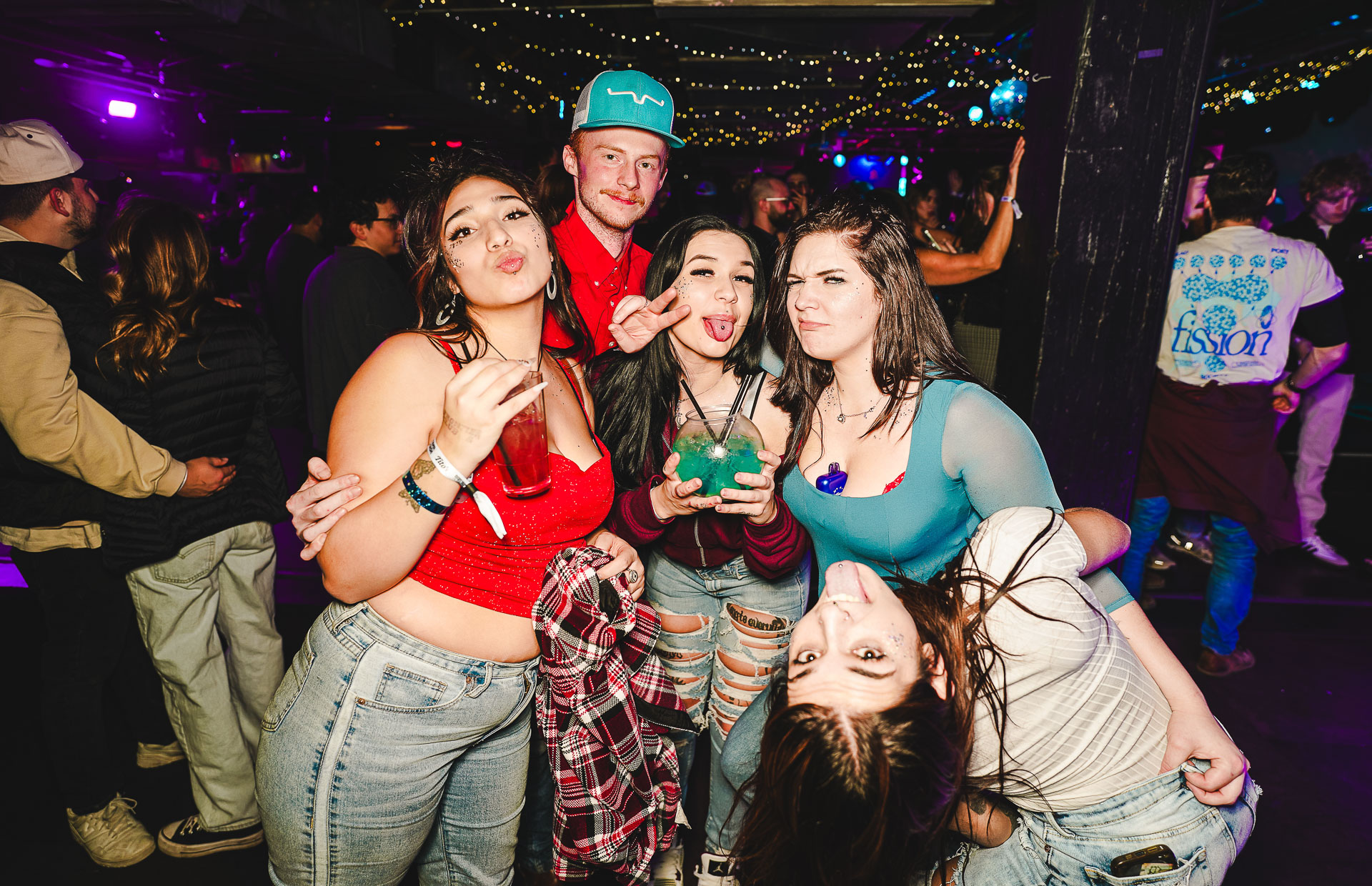 pictures of people at Amsterdam Lounge, Dirty Little Roddy's, StrangeLove, and Karma