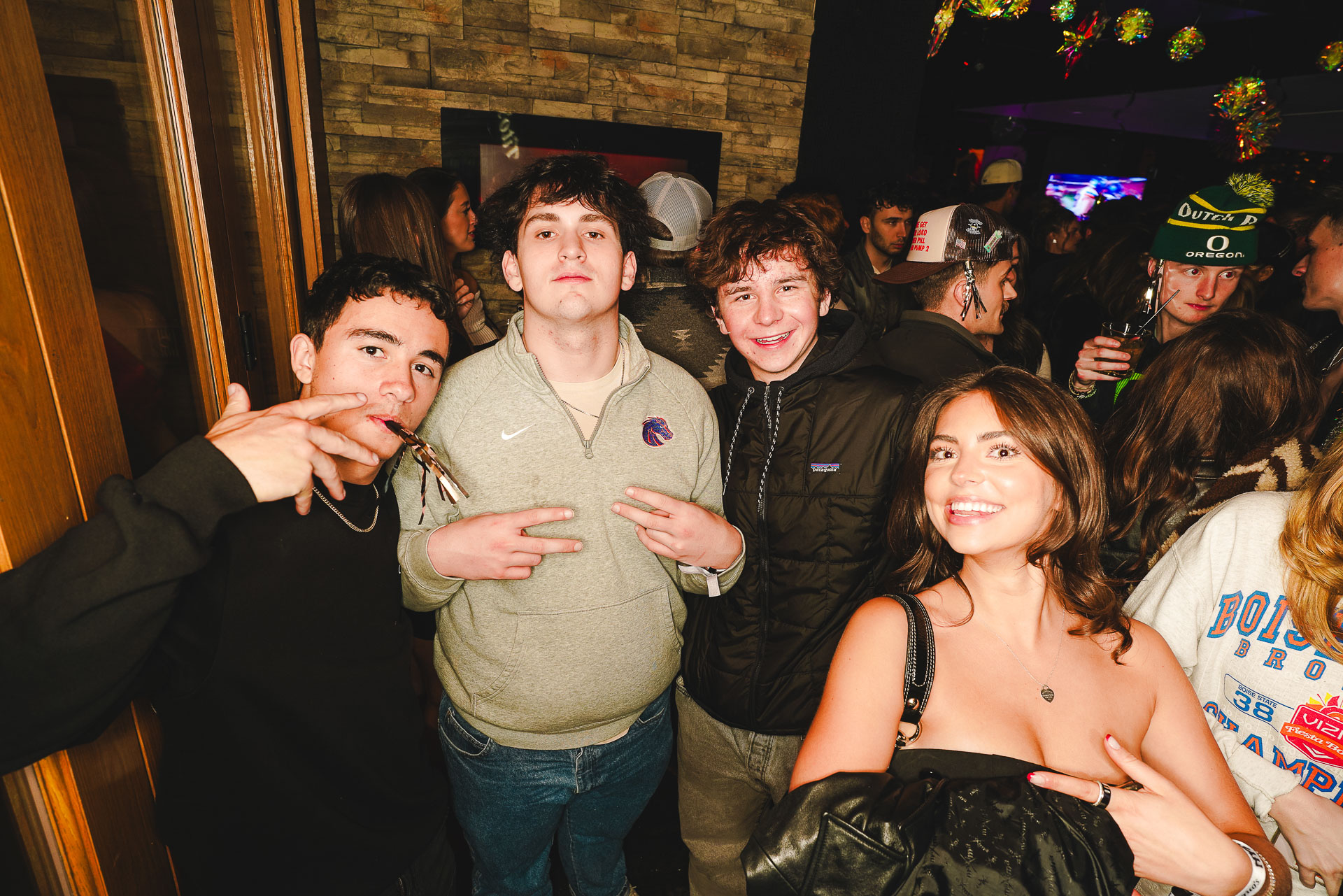 pictures of people at Amsterdam Lounge, Dirty Little Roddy's, StrangeLove, and Karma