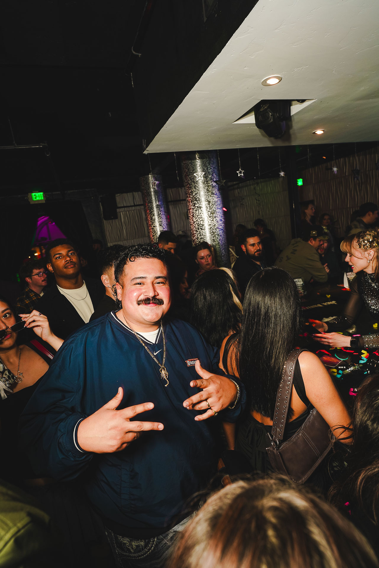 pictures of people at Amsterdam Lounge, Dirty Little Roddy's, StrangeLove, and Karma