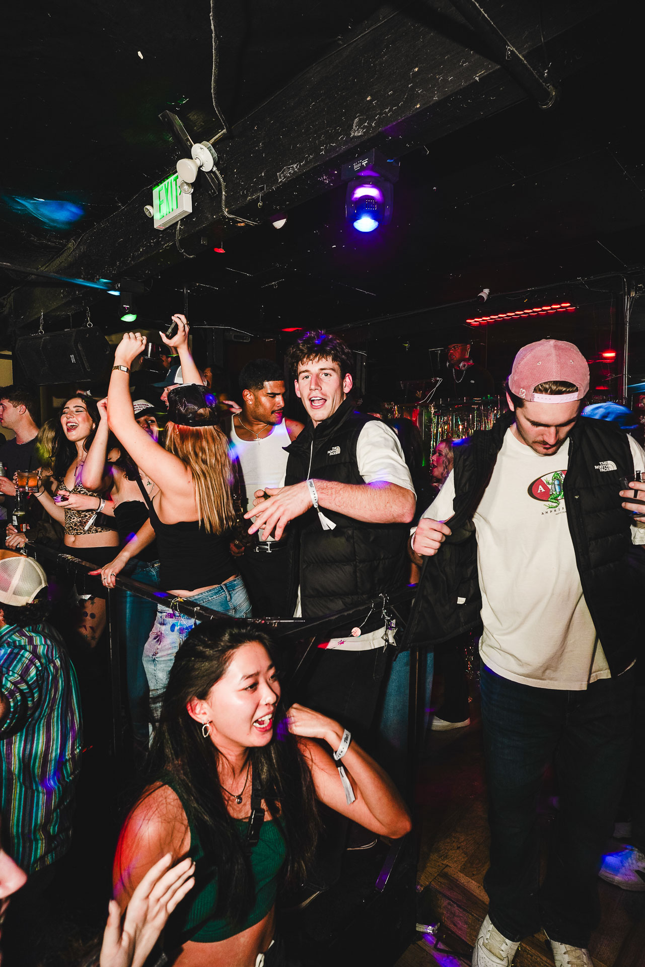 pictures of people at Amsterdam Lounge, Dirty Little Roddy's, StrangeLove, and Karma