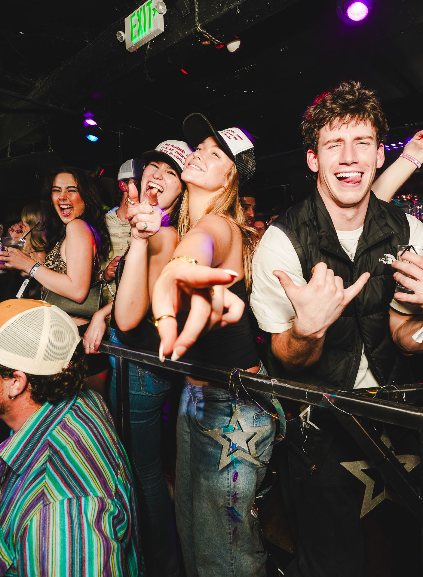 pictures of people at Amsterdam Lounge, Dirty Little Roddy's, StrangeLove, and Karma