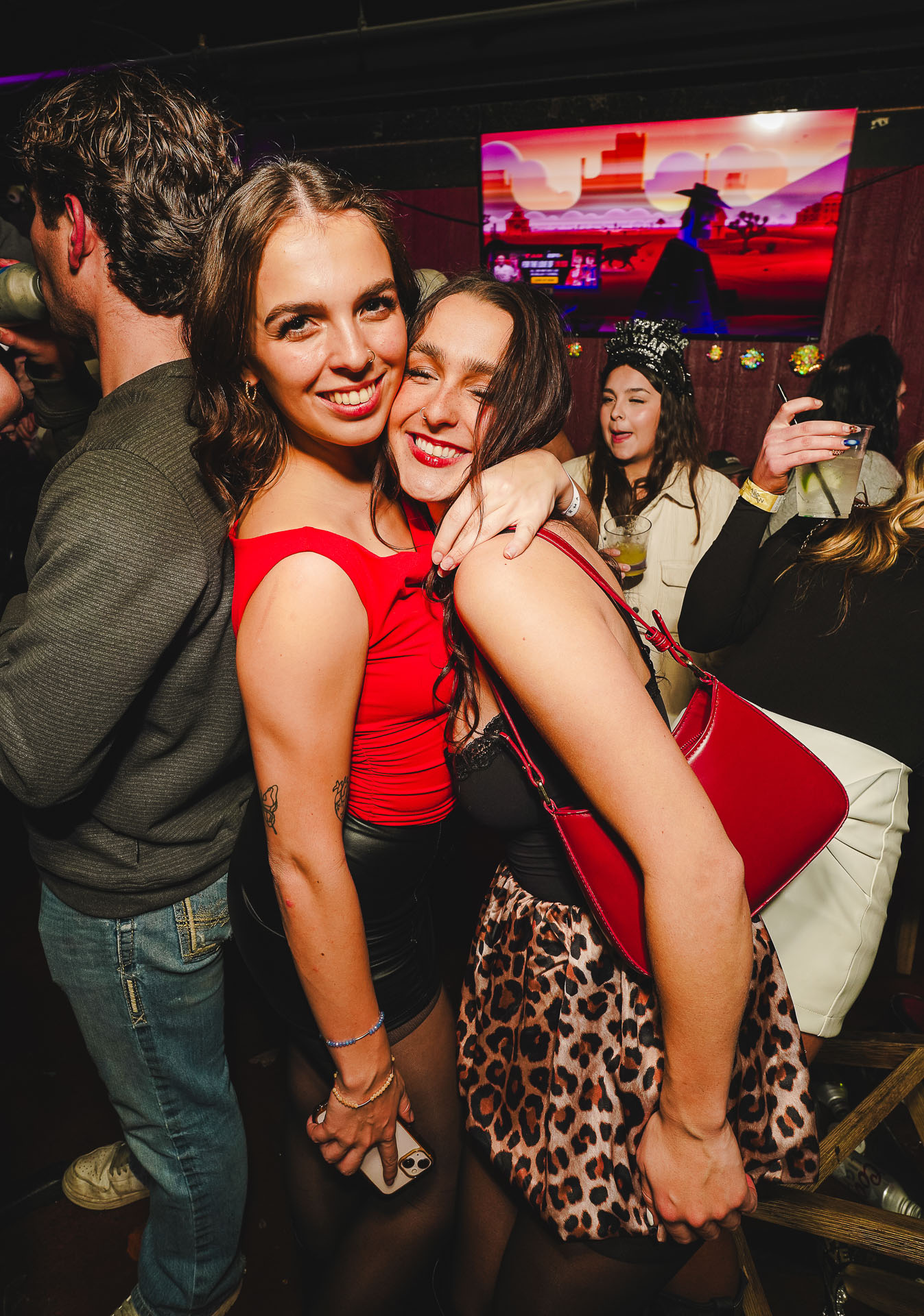 pictures of people at Amsterdam Lounge, Dirty Little Roddy's, StrangeLove, and Karma